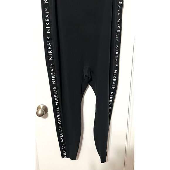 Nike Air Black Spaghetti Strap Pants Jumpsuit Bodysuit Stretchy Athletic Size 1X - Picture 6 of 6